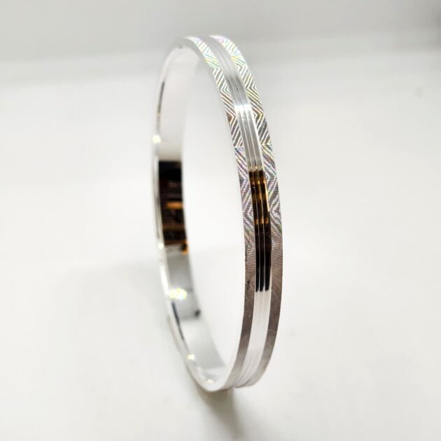 Chandrika Silver Kada