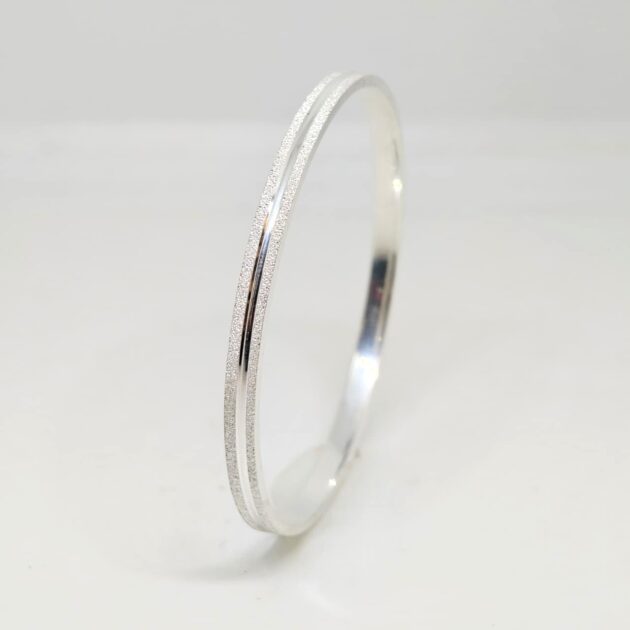 Govind Foundation Pure Silver Kada - Image 3