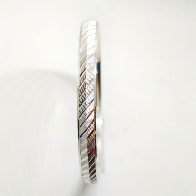 Dual-Shine Heritage Silver Kada - Image 3