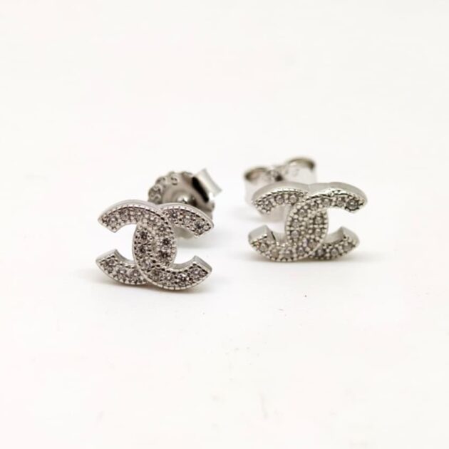 Solara Open Circles Silver Earrings