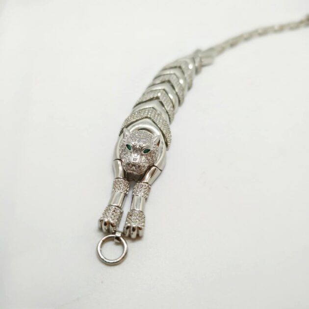 Jaguar Power Silver Bracelet