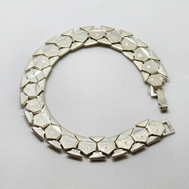 Lotus Bloom Silver Bracelet