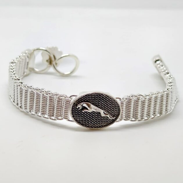 Jaguar Power Silver Bracelet