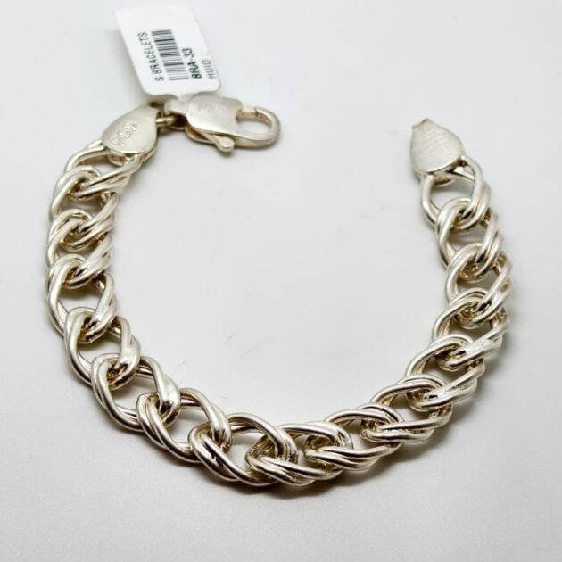 Plain Bead Link Bracelet