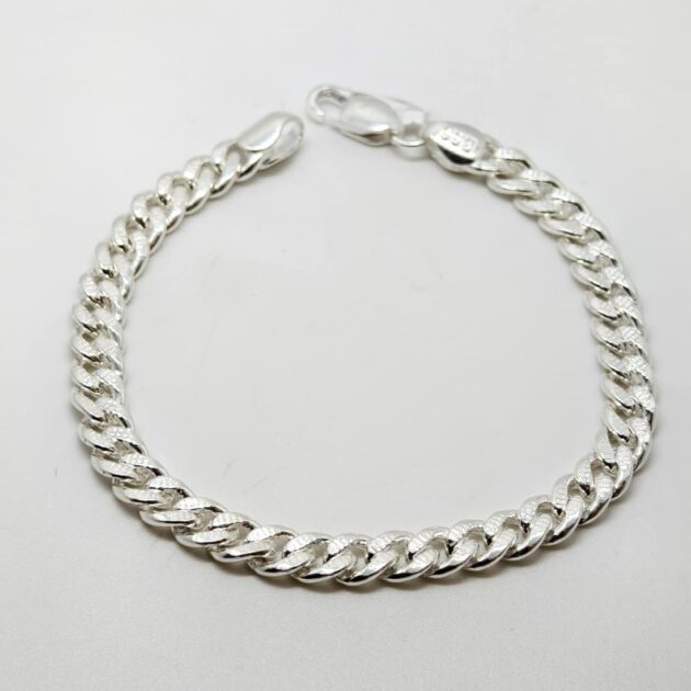 Ocean Wave Silver Bracelet
