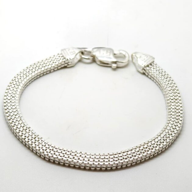 Shield of Faith Silver Bracelet