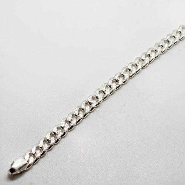 Ocean Wave Silver Bracelet - Image 2