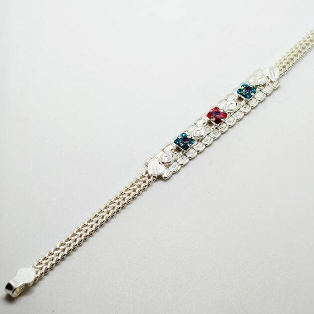 Diamond Cut Silver Bracelet