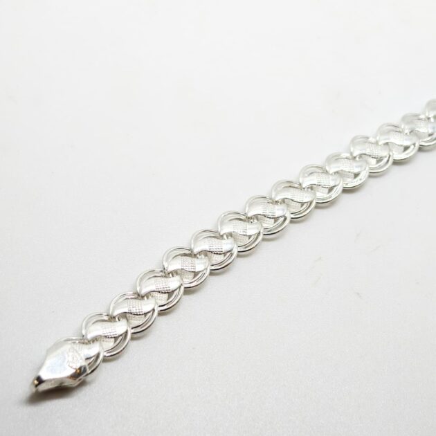 Simple Round Link Bracelet - Image 2