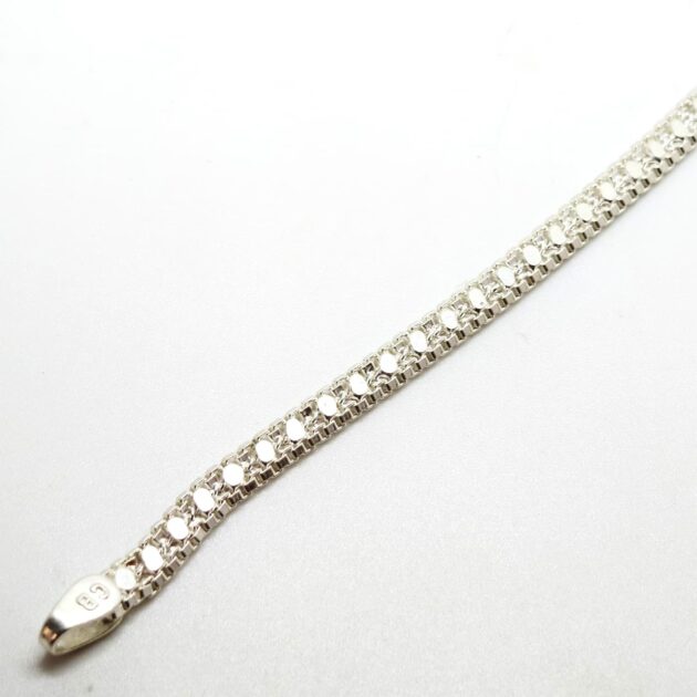 Heritage Chain Silver Bracelet - Image 2