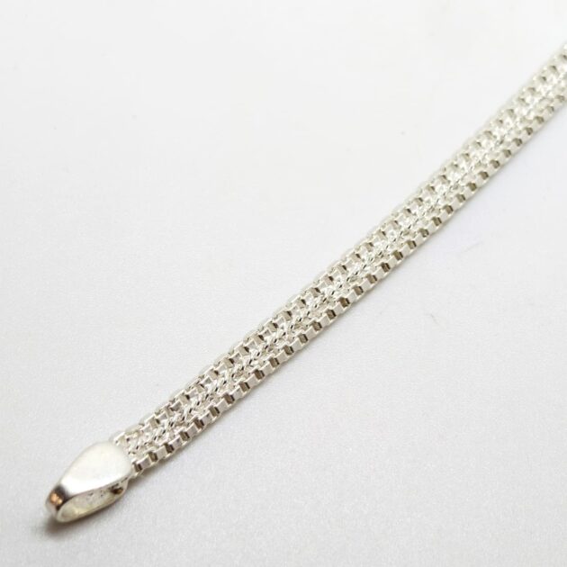 Heritage Chain Silver Bracelet - Image 3