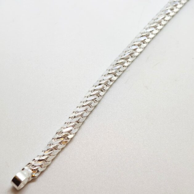 Smooth Flat Link Bracelet - Image 3