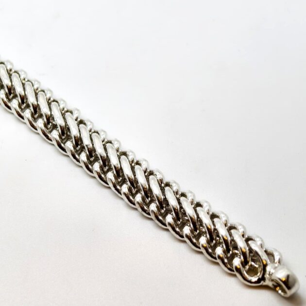 Smooth Flat Link Bracelet - Image 2