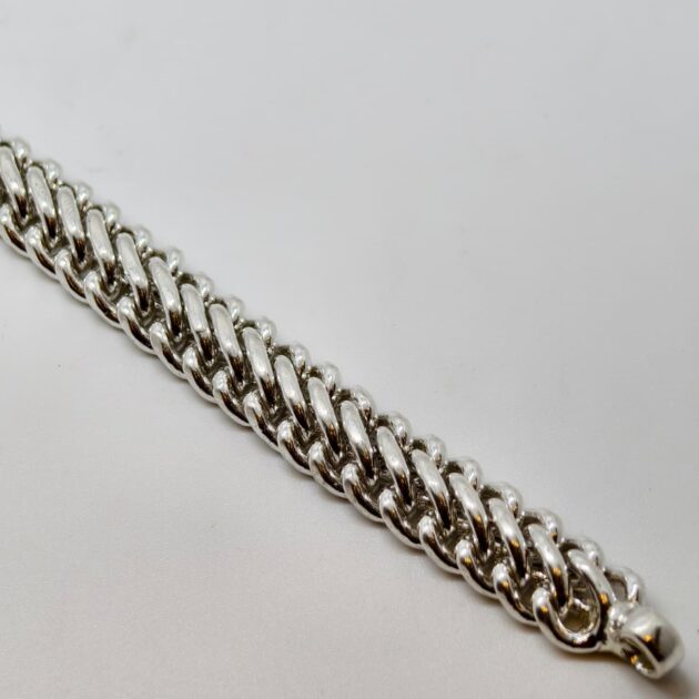 Smooth Flat Link Bracelet - Image 3