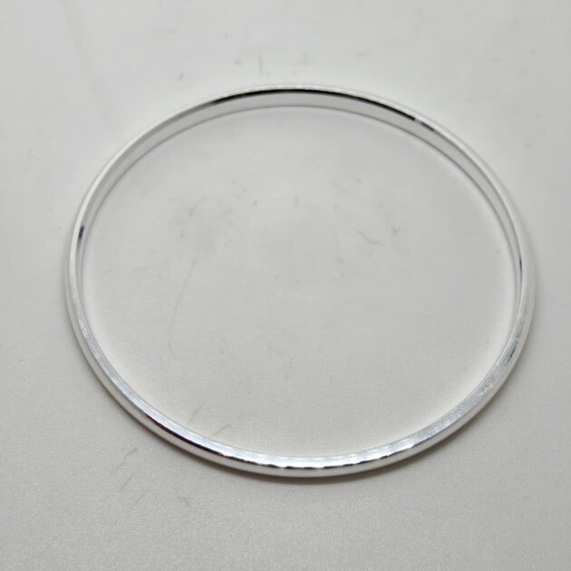 Polished Silver Kada - Image 3