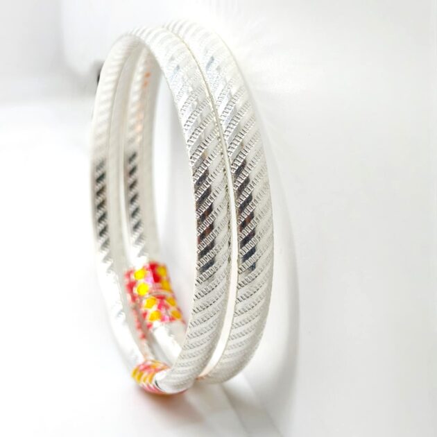 Lightweight Silver Bangles - Image 2