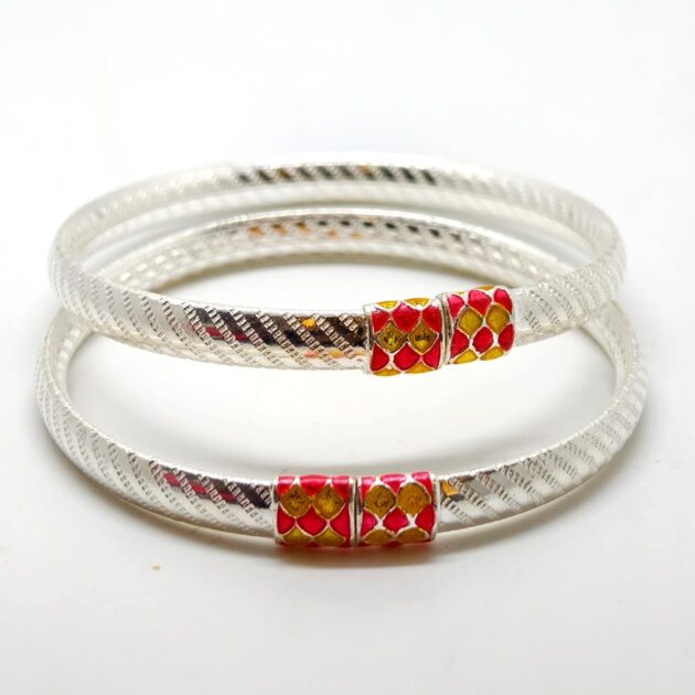 Lightweight Silver Bangles