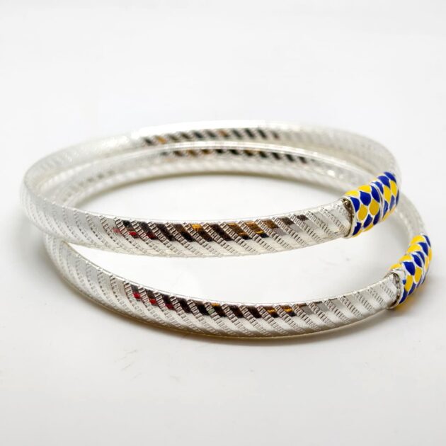 Bridal Silver Bangles - Image 3