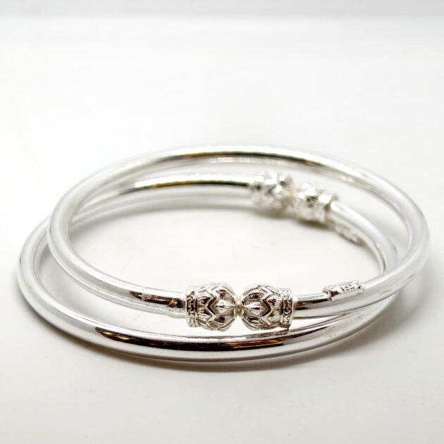 Ethnic Silver Kada