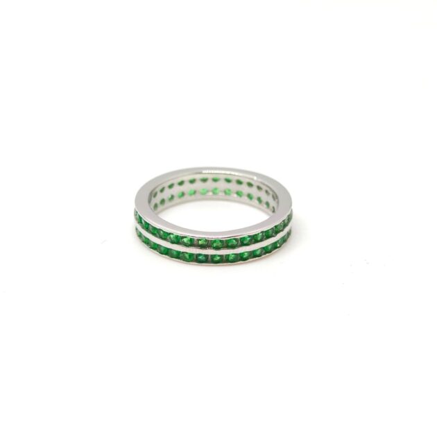 Serenity Leaf Silver Ring - Image 2