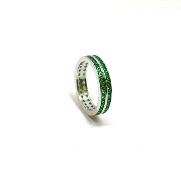 Serenity Leaf Silver Ring