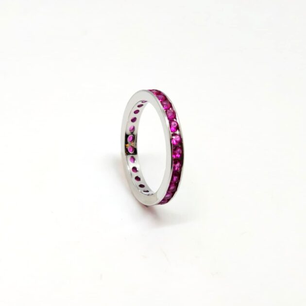 Aurora Promise Silver Ring