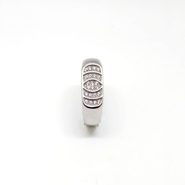 Twilight Embrace Silver Ring - Image 3