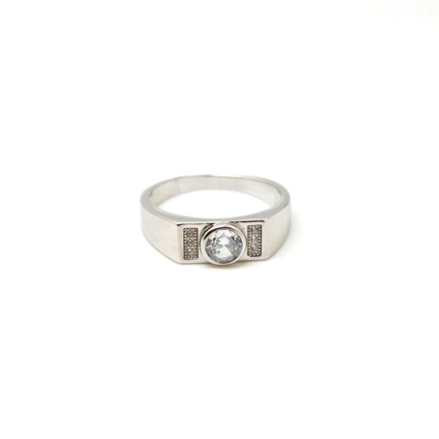 Opal Mist Silver Ring - Image 2