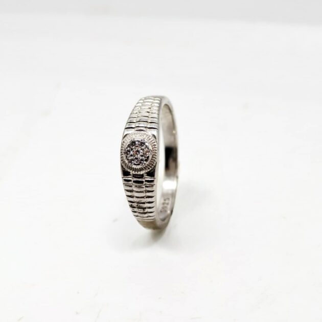 Lunar Grace Silver Ring - Image 3