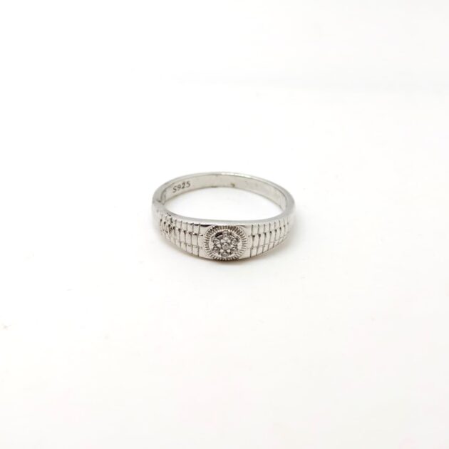 Lunar Grace Silver Ring - Image 2