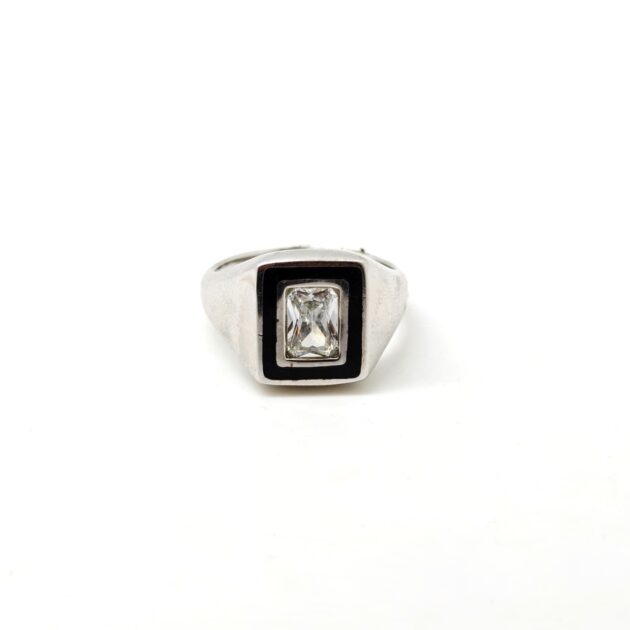 Sacred Mandala Silver Ring - Image 3