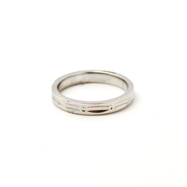 Majestic Halo Silver Ring - Image 3