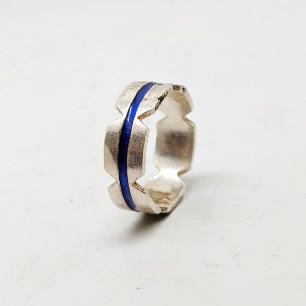 Celestial Beam Silver Ring - Image 3