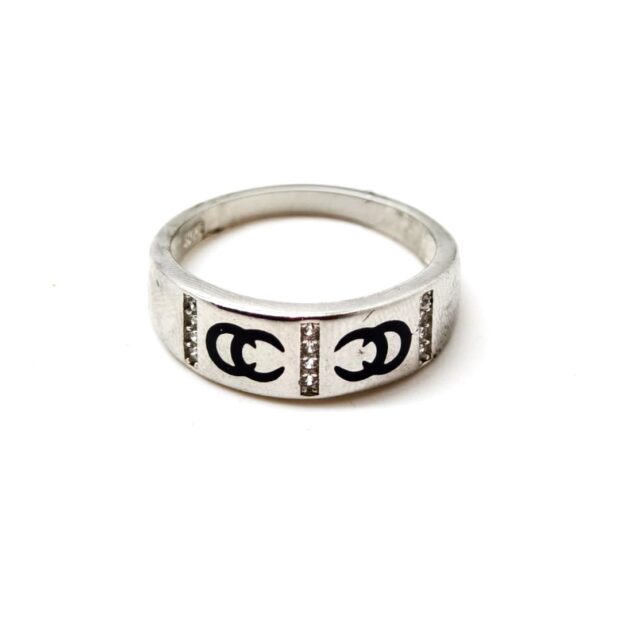 Whispering Line Silver Ring - Image 3