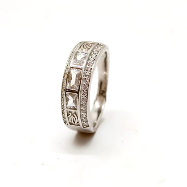 Floral Spirit Silver Ring