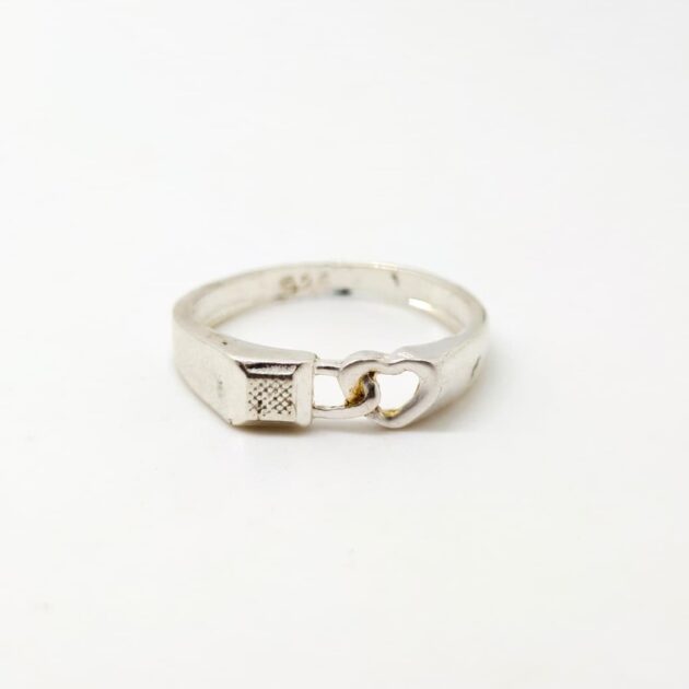Guardian Heart Silver Ring - Image 2